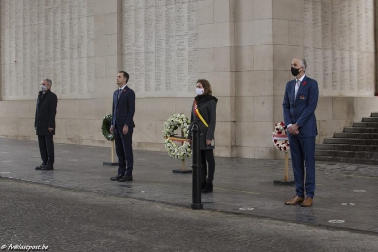 Special Last Post at the Menin Gate on Armistice Day 2020