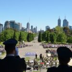 A delegation of the Last Post Association travels to Australia for Armistice